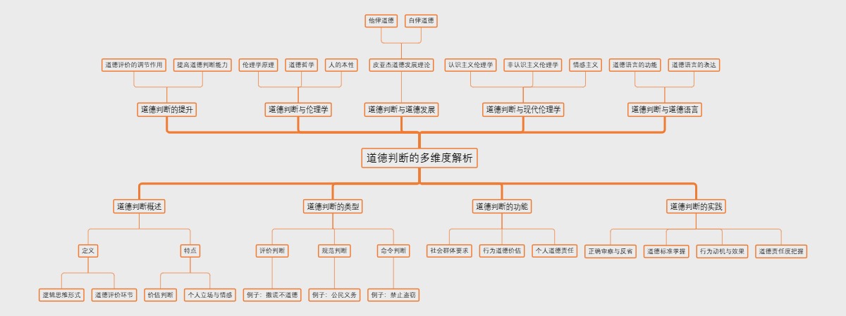 道德判断的多维度解析