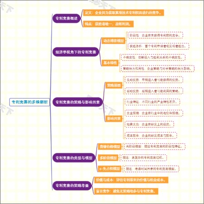 专利竞赛的多维解析