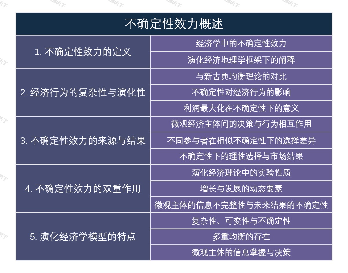 不确定性效力概述