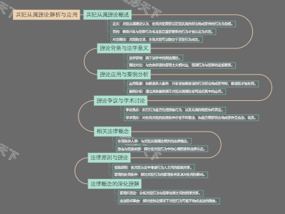 共犯从属理论解析与应用