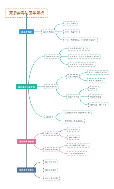 死后染毒法医学解析