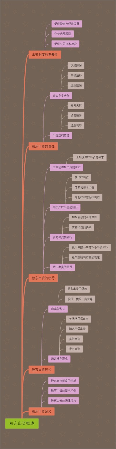 股东出资概述