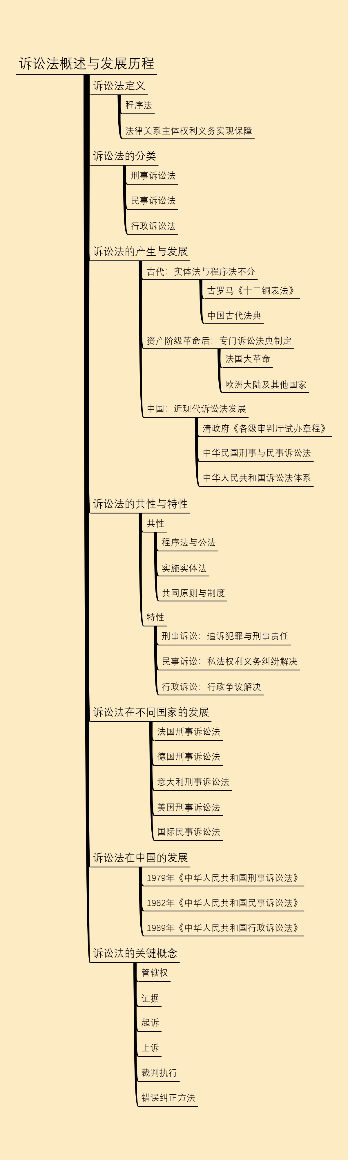 诉讼法概述与发展历程