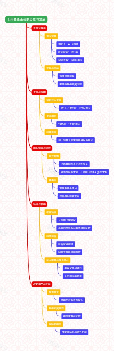 卡内基基金会的历史与发展