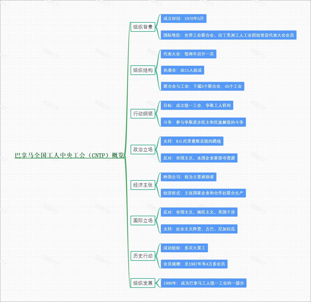 巴拿马全国工人中央工会（CNTP）概览