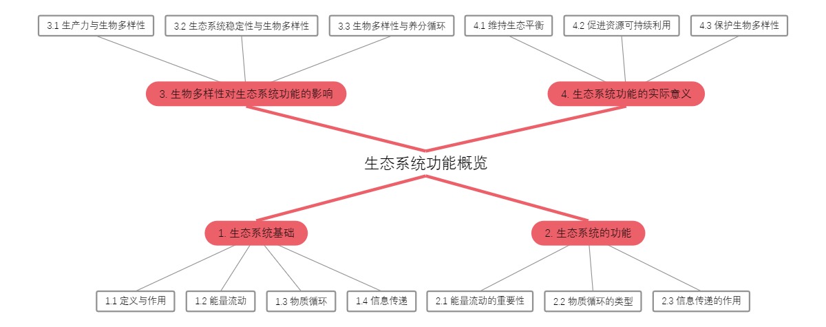 生态系统功能概览