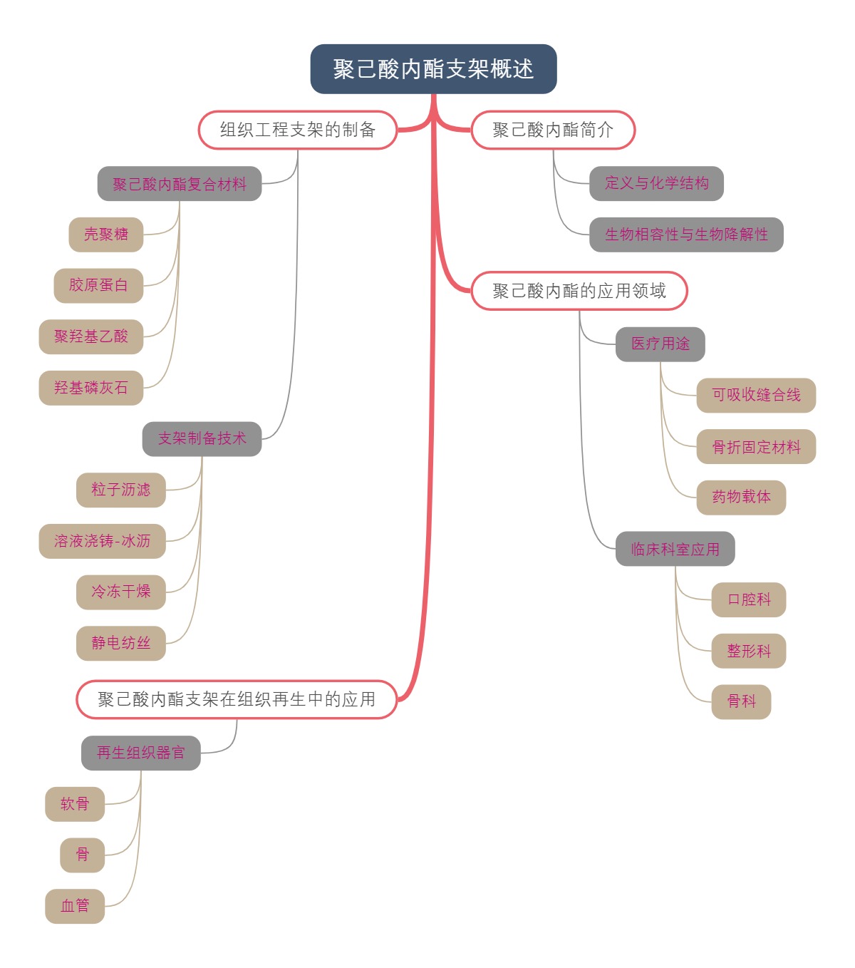 聚己酸内酯支架概述