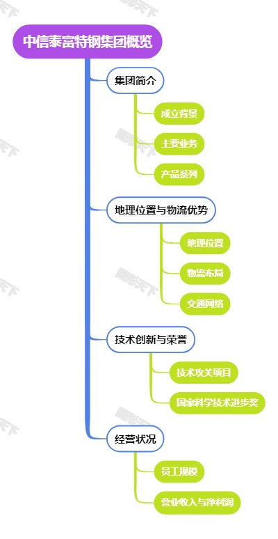 中信泰富特钢集团概览