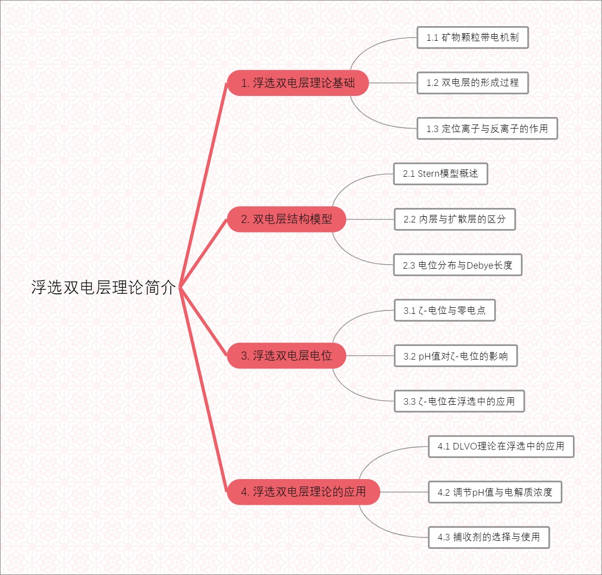 浮选双电层理论简介