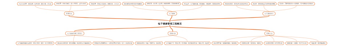 电子健康管理工程概览